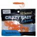 Съедобная силиконовая приманка RUBICON Crazy Bait CTC 1.1g, 50mm, цвет 042 (12 шт)
