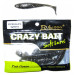 Съедобная силиконовая приманка RUBICON Crazy Bait DFSD 5g, 84mm, цвет 014 (6 шт)