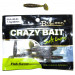Съедобная силиконовая приманка RUBICON Crazy Bait SA 1.3g, 40mm, цвет 002 (12 шт)