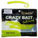 Съедобная силиконовая приманка RUBICON Crazy Bait BLST 2.9g, 84mm, цвет 012 (8 шт)