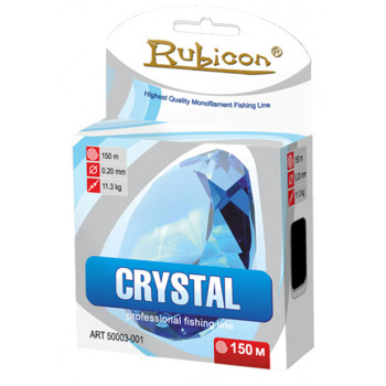 Леска RUBICON Crystal 150m d=0,20mm (light gray)