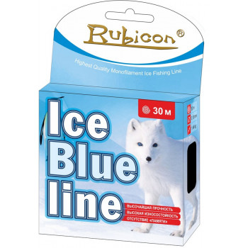 Леска зимняя RUBICON Ice Blue Line (light blue) 30m d=0,18mm