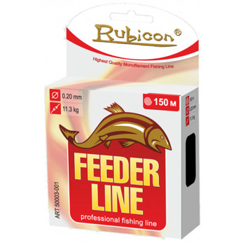 Леска RUBICON Feeder Line 150m d=0,20mm (black)